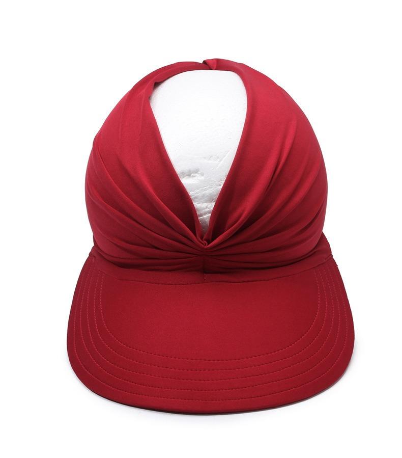 Fashion Summer Beach Hat Women's Sun Visor Sun Hat Anti-ultraviolet Elastic Hollow Top Hat New Casual Caps