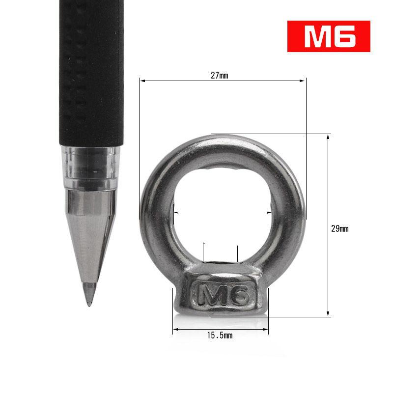 Винт-кольцо из нержавеющей стали для морского подъема - Рым-болт/Рым-гайка в форме кольца