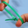 100 Pcs Nylon Zip Ties UV Resistant Self Locking Zip Ties Heavy Duty Plant Ties Cable Ties for Christmas Garden Plants Fence Holiday Lights