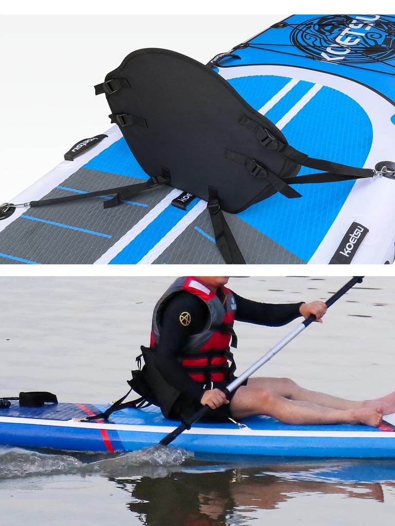 1pc Kayak Seat Cushion, Canoe Seat, Kayak Accessory, Stand Up Paddleboard Seat with Backrest for Sup, Kayaks, Canoes