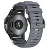 22мм Фторкаучуковый ремешок для Garmin Fenix 8 47мм/Fenix E 47мм/Quatix 7 Pro Универсальный ремешок для часов