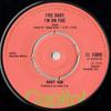 7-дюймовая пластинка ЭНДИ КИМ - Fire Baby, I'm On Fire CL15800 Capitol Records 1974 Великобритания Рок Б/У