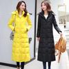 Women's Extra-Long Thickened Down Jacket - Knee-Length Slim Fit Winter Coat Plus Size Fashion