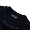 Emporio Armani Мужская толстовка с круглым вырезом и принтом логотипа-орла Ss23 Темно-синяя 3R1MDH-1JHSZ-09J0