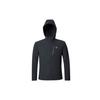 Fitness Soft Comfortable Woven Water-Resistant Fleece Jacket Men Jackets Deep-Black A11M511714F-BK