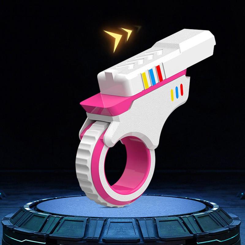 3D Printed Decompression Slider Toy, 1 Count EDC Finger Spinner Toy, Stress Relief Toy for Adults & Teens, Durable Novelty Toys for Gift, Mother's