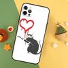 Милый Мультяшный Животный Крыса Чехол для Телефона Для iPhone 17 17Air 16 15 14 13 11 12 Pro Max 12 13 Mini 16E Ударопрочный Чехол