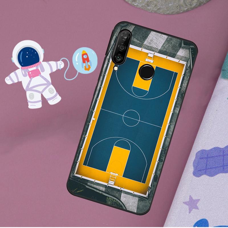 Чехол Баскетбольный для Huawei Nova 11i 7i 8i 12i 12s Y73 Y70 Y90 Y60 Y72 Y61 Y91 9 10 SE P40 Lite P30 Pro