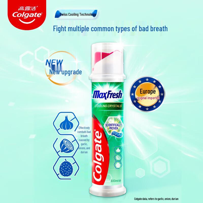Colgate Exhilarating Cool & Clean Stand-up Toothpaste
