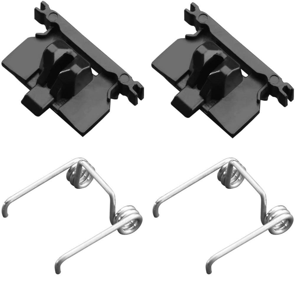 4 шт. Запасные части Пластиковые DIY Аксессуары для машинок для стрижки волос Черный Коричневый Пружинный Натяжной Направляющий Блок Для W-ahl Magic Clip