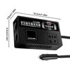 Power Inverter For Car DC 12V/24V To 220V Power Converters For Vehicles 200W Car Charging Station Car Plug In Adapter Outlet For