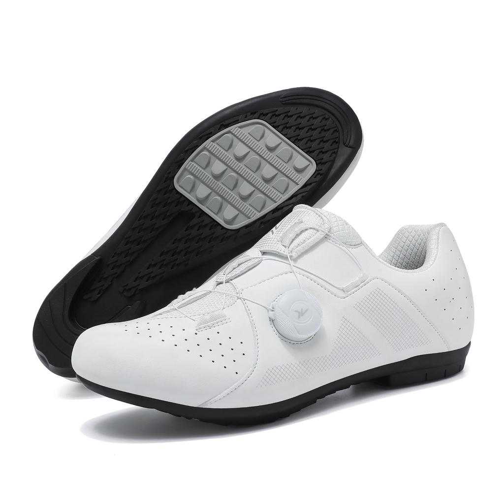 Туфли для шоссейного велоспорта Мужские Женские Дышащие резиновые Трейловые Горные Велосипедные Туфли для Катания Туфли МТБ Педали SPD Велосипедные Туфли