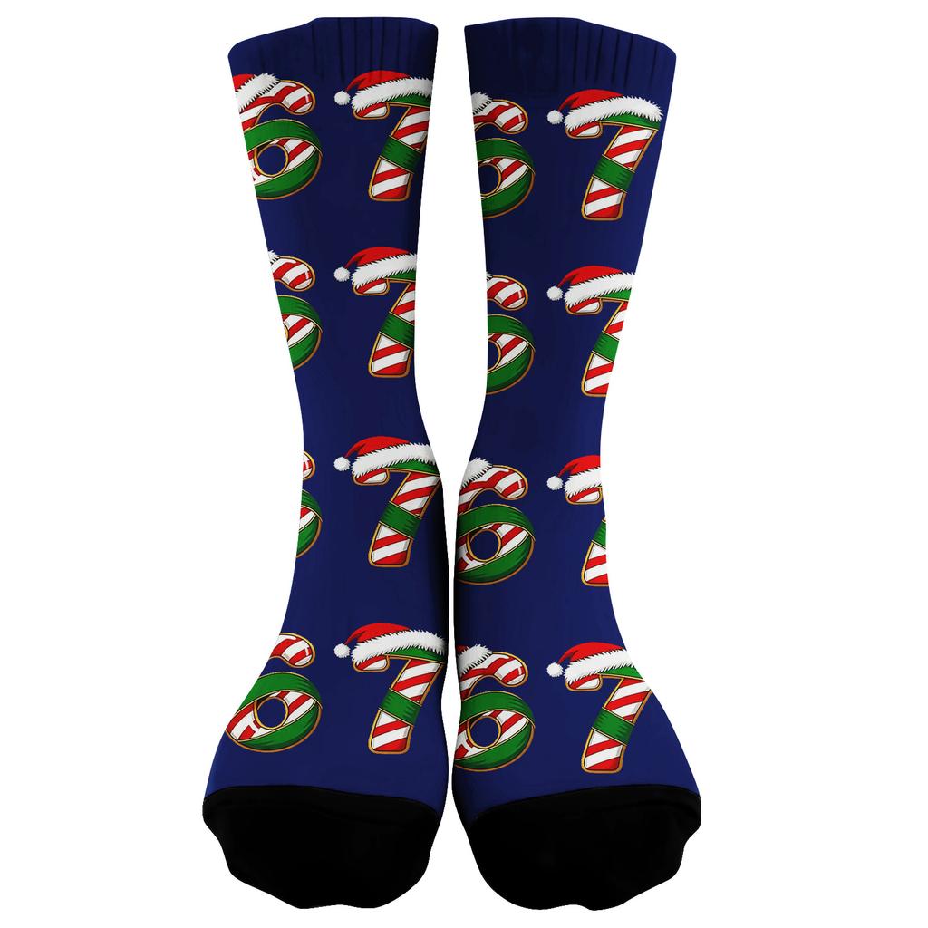 Милые и игривые носки носки до середины икры длинные носки носки с принтом