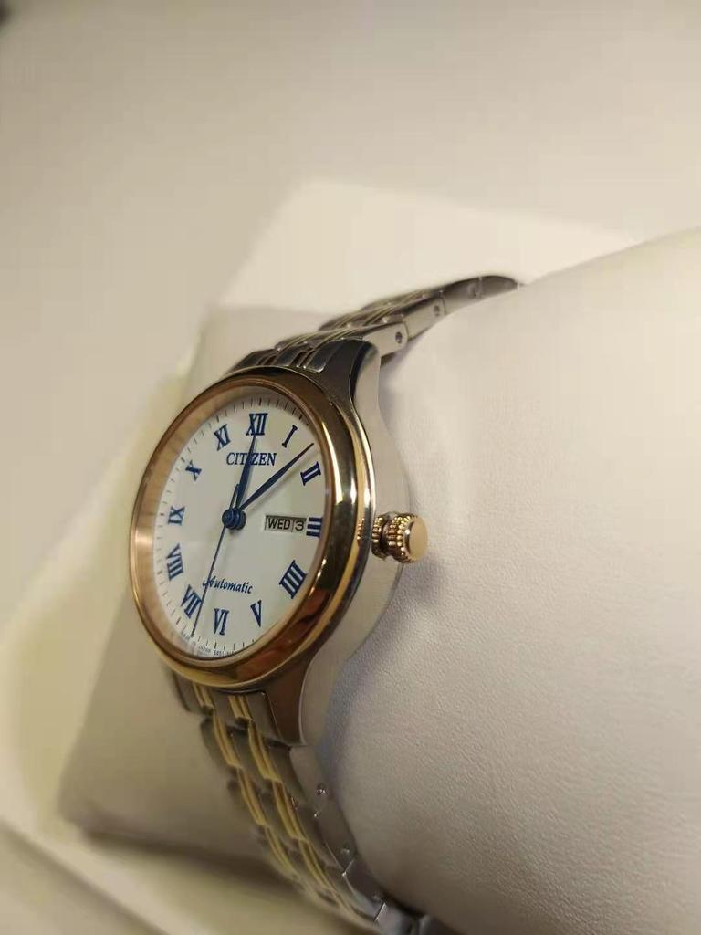 Citizen Automatic Sapphire Two Tone Stainless Steel Watch PD7136-80A