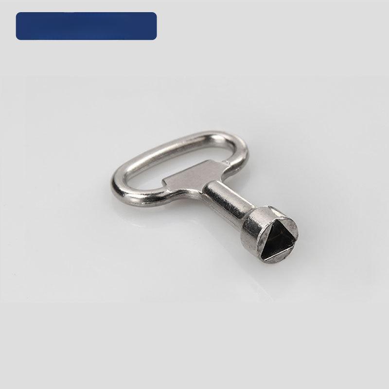 Торцевой ключ Универсальный треугольный ключ для электрических шкафов Многофункциональный гаечный ключ Замок панели Ключ от двери метрополитена Лифта