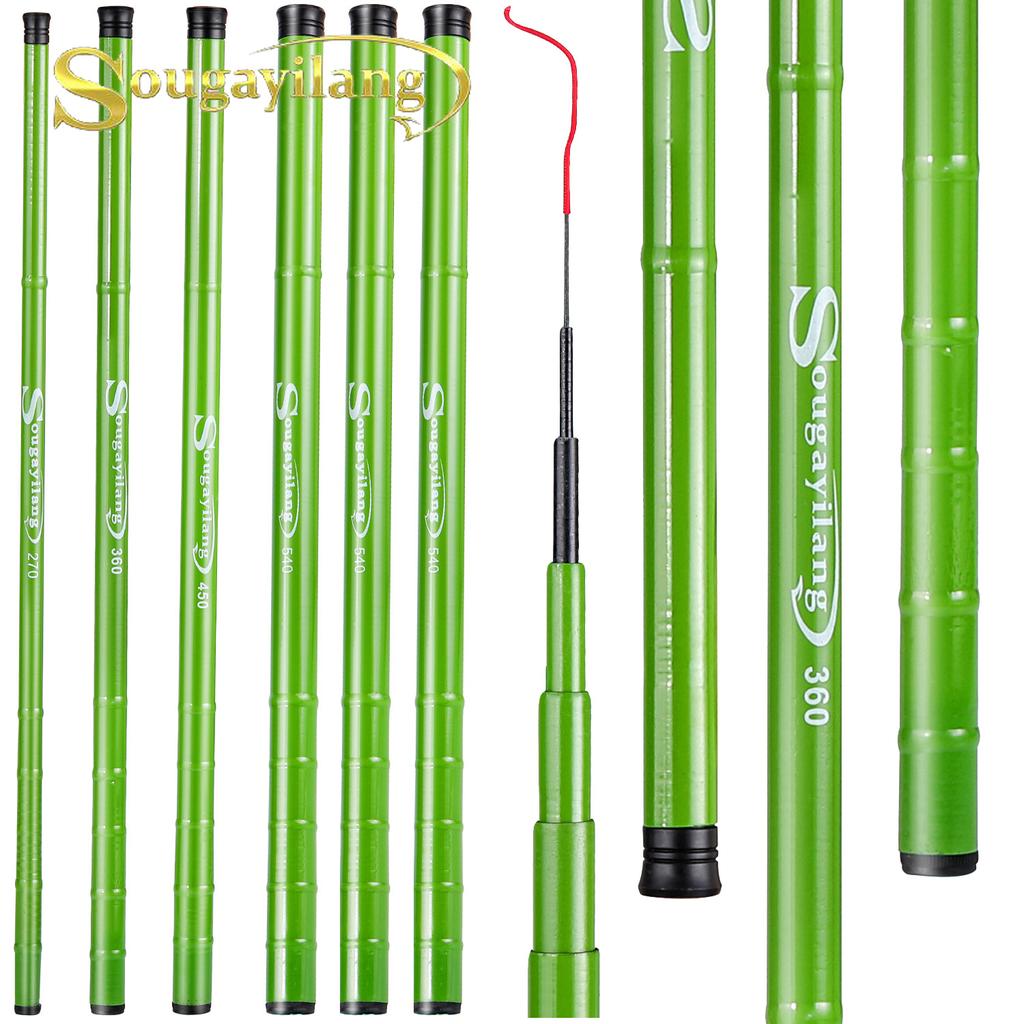 SOUGAYILANG Fishing Rod RotatingFishing Rods Telescopic Fishing Poles Super Hard Ultra Light Fishing Fishing Float Set