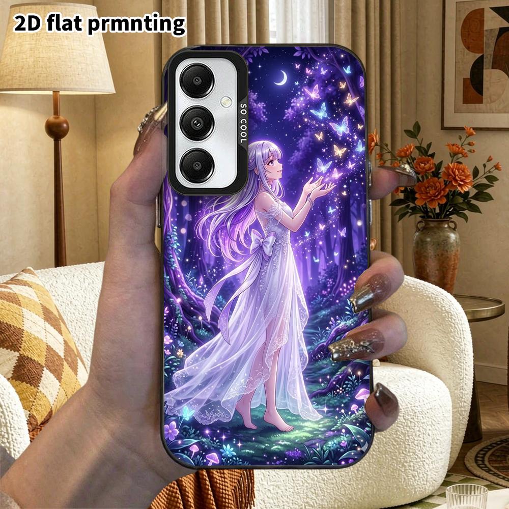 Чехол для телефона: 2D плоский защитный чехол для Samsung Galaxy A34 A35 M05 M06 S20 S22 S21 FE Plus 5G, стиль для пары, сказочная девушка, рождественские и хэллоуинские подарки