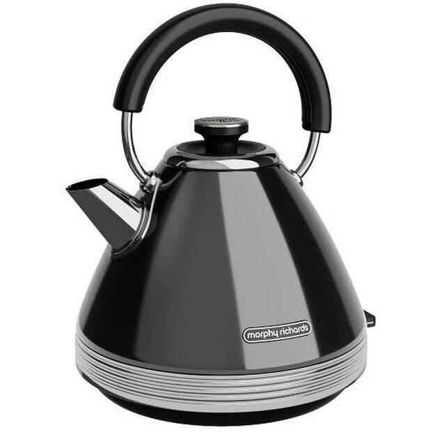 Electric Kettle MORPHY RICHARDS VENTURE RETRO 100331 BLACK
