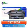 Совместимый черный картридж с тонером Zhuopu CZ192A