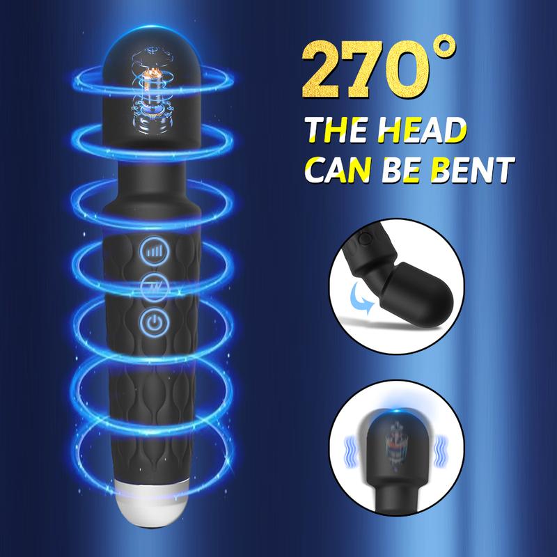 20 Modes Powerful AV Vibrator Wand Nipple G-spot Massager Clit Clitoris Stimulator Dildo Female Masturbator Adult Sex Toys