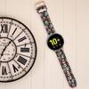 Силиконовый ремешок с принтом для Samsung galaxy watch 6 Classic-5-pro-4, спортивный браслет, ремешок 20 мм, 22 мм для Amazfit GTS/GTR/4/3/2e Mini