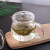 High Boron Silicon Tea Cup Set Heat Resistant Flower Teapot Pot Set Glass Tea Pot  Tea Infusion
