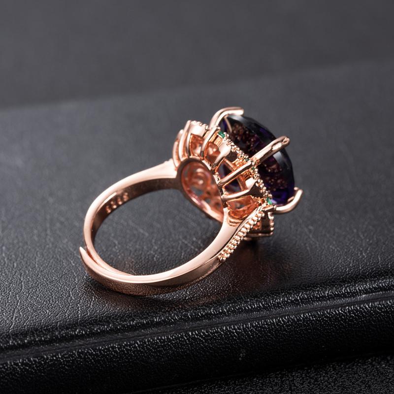 Sace Gems Классическое кольцо из медного сплава с цирконом, женские ювелирные изделия, свадебный подарок для вечеринки