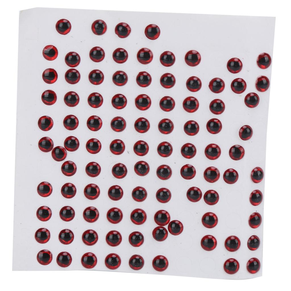 100 шт. Глаза для рыболовных приманок 3D Имитация Рыбий глаз Наклейка для вязания мушек Приманки Поделки DIY Материалы