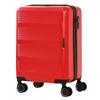 Чемодан Ripple 34 л 46 см 3 кг Жесткая молния 20201 Сумка для переноски Чехол для переноски Оснащен замком TSA Scarlet