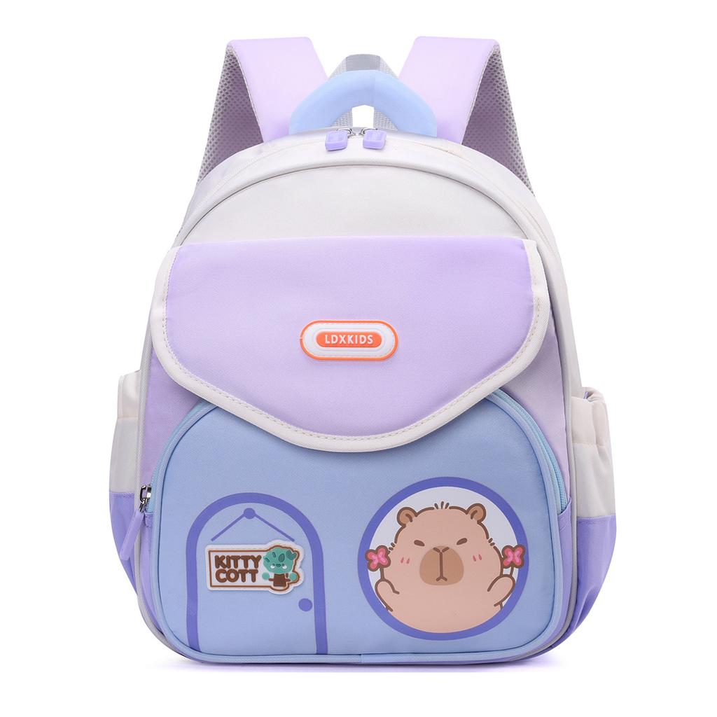 Школьный рюкзак мультяшный детский рюкзак новый первый класс капибара гребень рюкзак