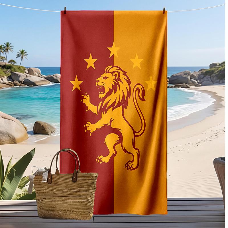 Galatasaray Printed Beach Towel Quick Dry Soft TowelPortable Large Rectangular Beach Blanket for Travel Swimming Pool