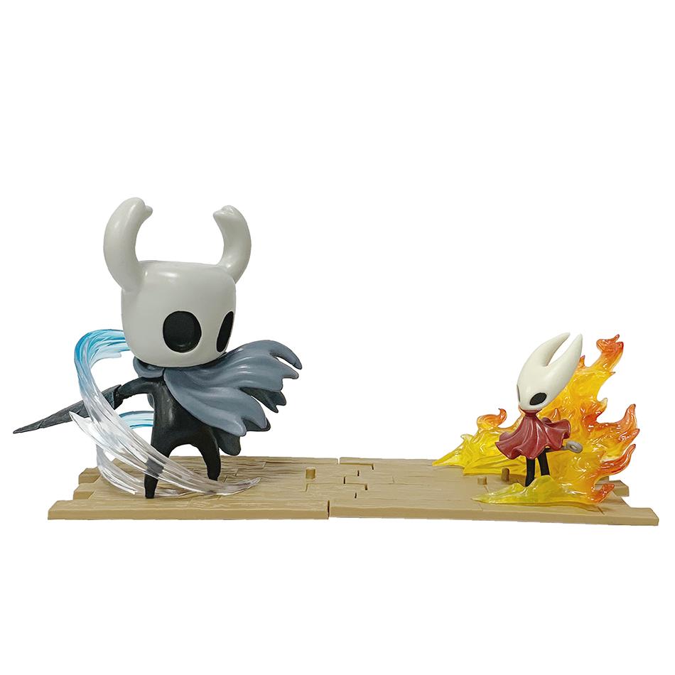 10 см Игровая Фигурка Анимация Hollow Knight Hollow Knight ПОЛИВИНИЛХЛОРИД Фигурка на шарнирах Миниатюра, достойная коллекционера Рождественские Подарки День Благодарения