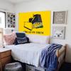 Tread On Them Flag Killdozer Flag 3x5 Ft Funny Man Cave Wall Banner for Room Teen Girls Indoor Outdoor Party Bedroom and College Dorm Wall Decor