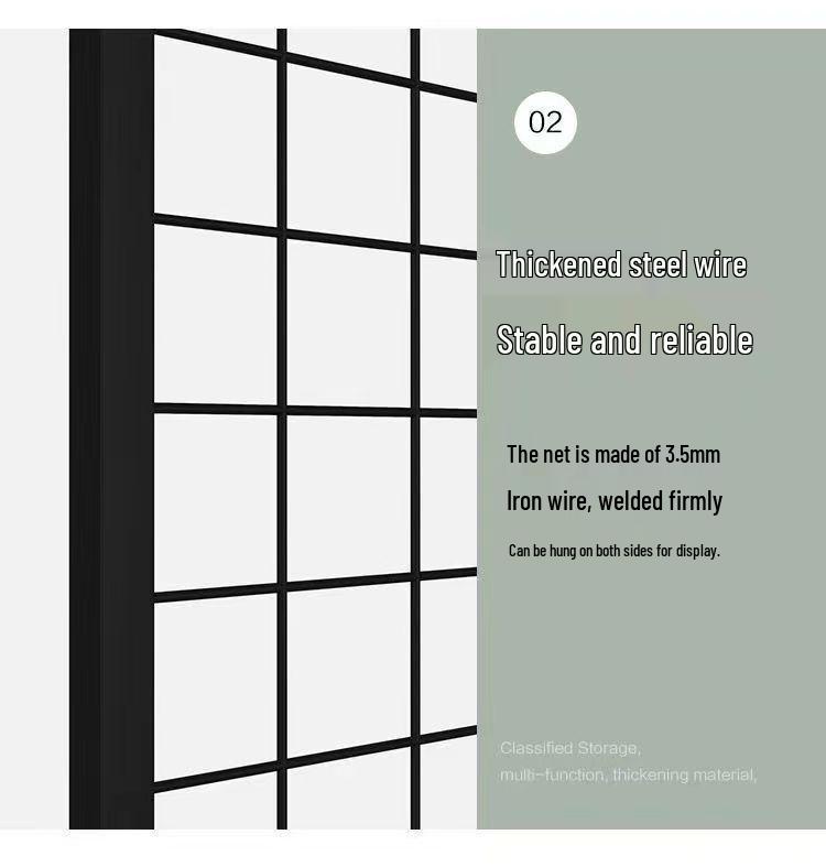 Mobile Art Display Stand: Vertical Folding Grid for Art Exhibitions and Kindergarten Art Shows