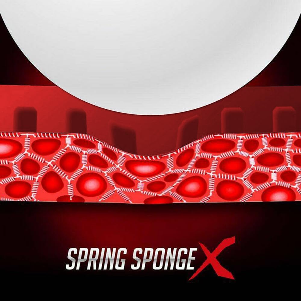 Butterfly Dignics 05 High Tension Inverted Rubber, Red, Thick, 06040