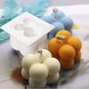 Silicone Small Bubble Cube Scented Candle Mold Ball Small Magic Cube Candle Mold Soy Wax DIY Cake Mousse Mold Home Decoration