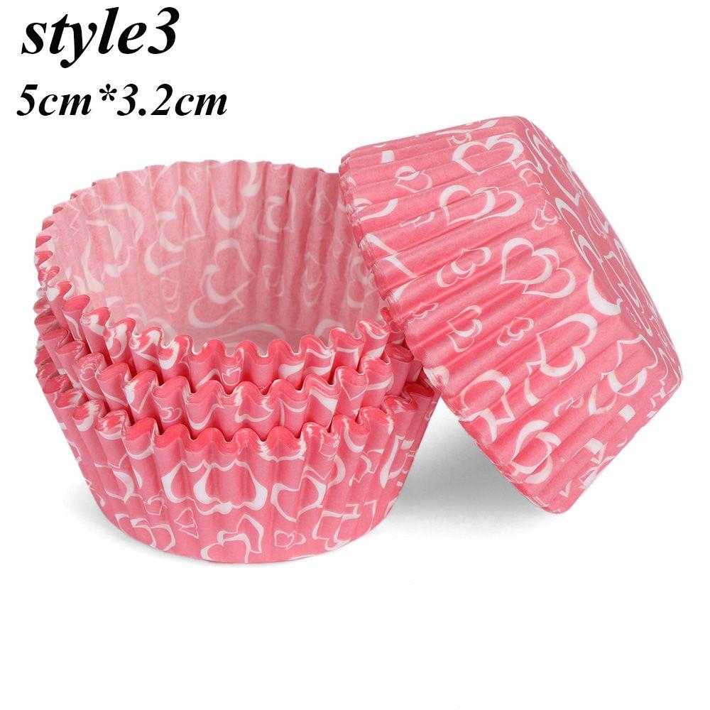 & Kitchen Liner Pastry Tools Cake Paper Cups Cupcake Wrappers Muffin Cases Santa Claus Christmas