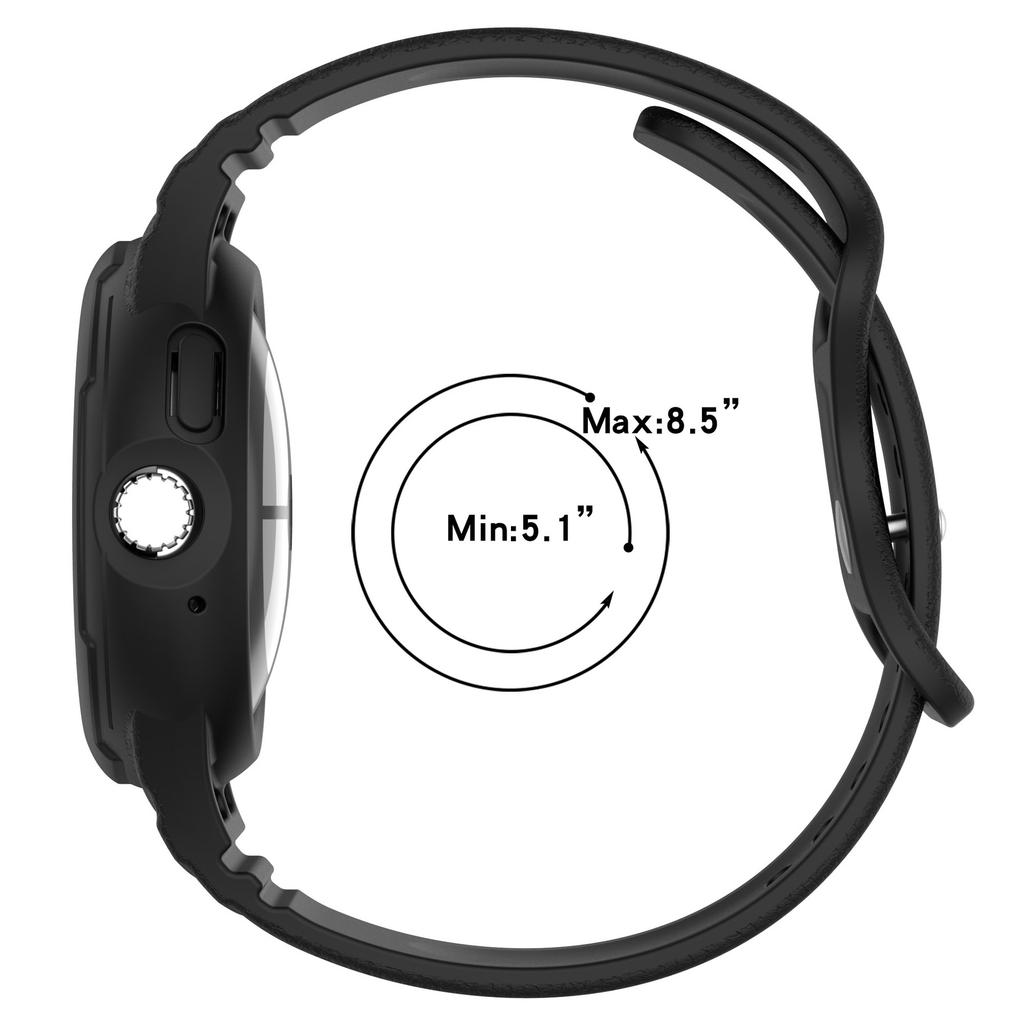 Чехол+Силикон Для Google Pixel Watch Ремешок Аксессуары Спортивные Умные Часы Интегрированный Наручный Браслет Ремешок Пояс Ремешок Pixel Watch 2