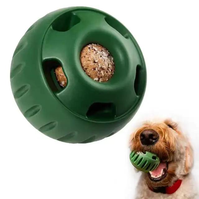 Eco-Friendly Designer Dog Chew Toys Bone Shape Interactive Silicone Pet Toys with Squeaky Sound