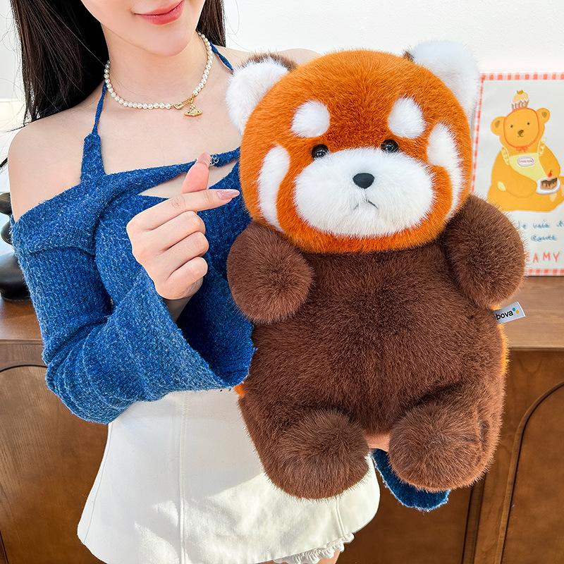 New cute pier pier series penguin panda doll plush toy raccoon elephant children's doll gift