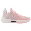 Anta Light Crazy 3 Fabric Synthetic Leather Shock Absorption Non-Slip Wear-Resistant Low-Top Basketball Shoes Women Sneaker Pink White 122221608-3