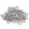 100Pcs Stainless Steel Washers Metric Flat Washer Screw Kit M3 M4 M5 M6 M8 M10