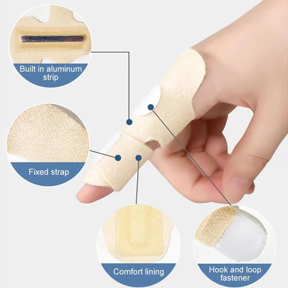 Adjustable Finger Splint Straightening Bracket Finger Splint Orthotic Support