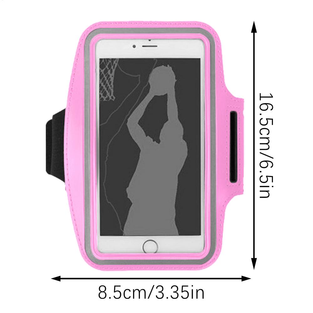 Phone Arm Bands For Running Waterproof Arm Band For Phone For Running Reflective Adjustable Lightweight Shockproof Storage Bag 6