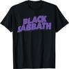 Футболка с фиолетовым логотипом Black Sabbath Футболка