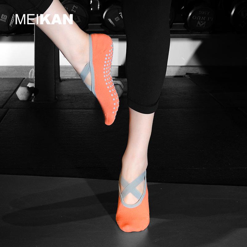 MEIKAN Нескользящие носки для йоги и фитнеса для взрослых