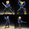 High-quality Shf Trunks Future Boy Pvc Action Figure Super Saiyan Anime Collectible