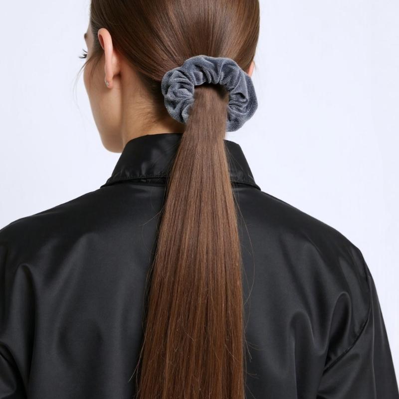 Модные резинки для волос Мягкие скранчи с карманом на молнии для денег для женщин для спортзала, спорта, путешествий, держатель для хвостика