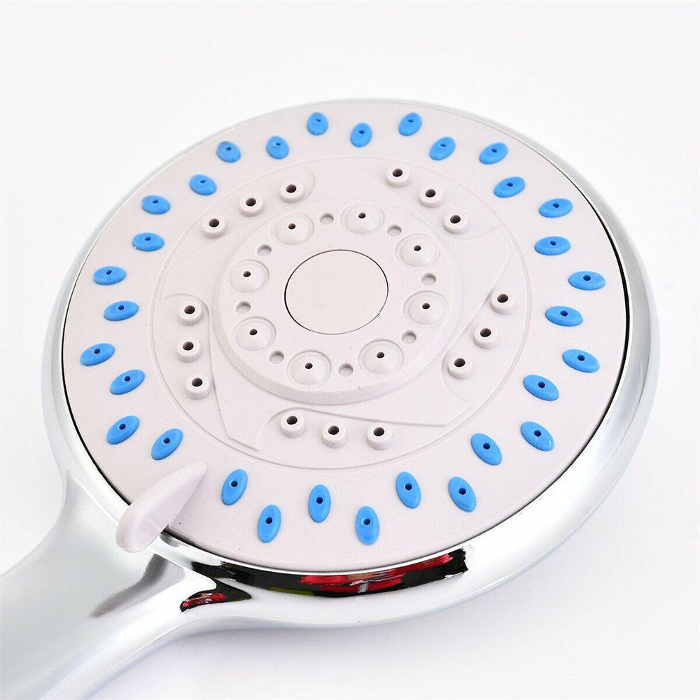 High Pressure 5 Mode Racket Water Saving Shower Head Bathroom Accessories Shower Bath Head