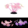 Artificial Mushroom Decorative Plant Colorful Decors for Fish Tanks Ornaments Glow In Dark Plant for Terrarium Plant